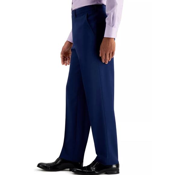NWT Nautica Modern-Fit Bi-Stretch Suit Pants, Solid Blue, Men’s 41W X 32L - Picture 3 of 4